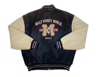 mickey mouse varsity jacket womens