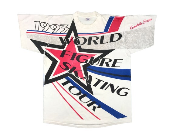 Vintage Figure Skating Shirt All Over Print Campbe