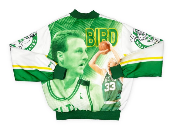 Vintage 1990s Champion LARRY BIRD No 33 BOSTON CELTICS Size 52 Basketball  Jersey