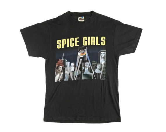 Vintage Spice Girls Shirt Spiceworld Tour Band Tee