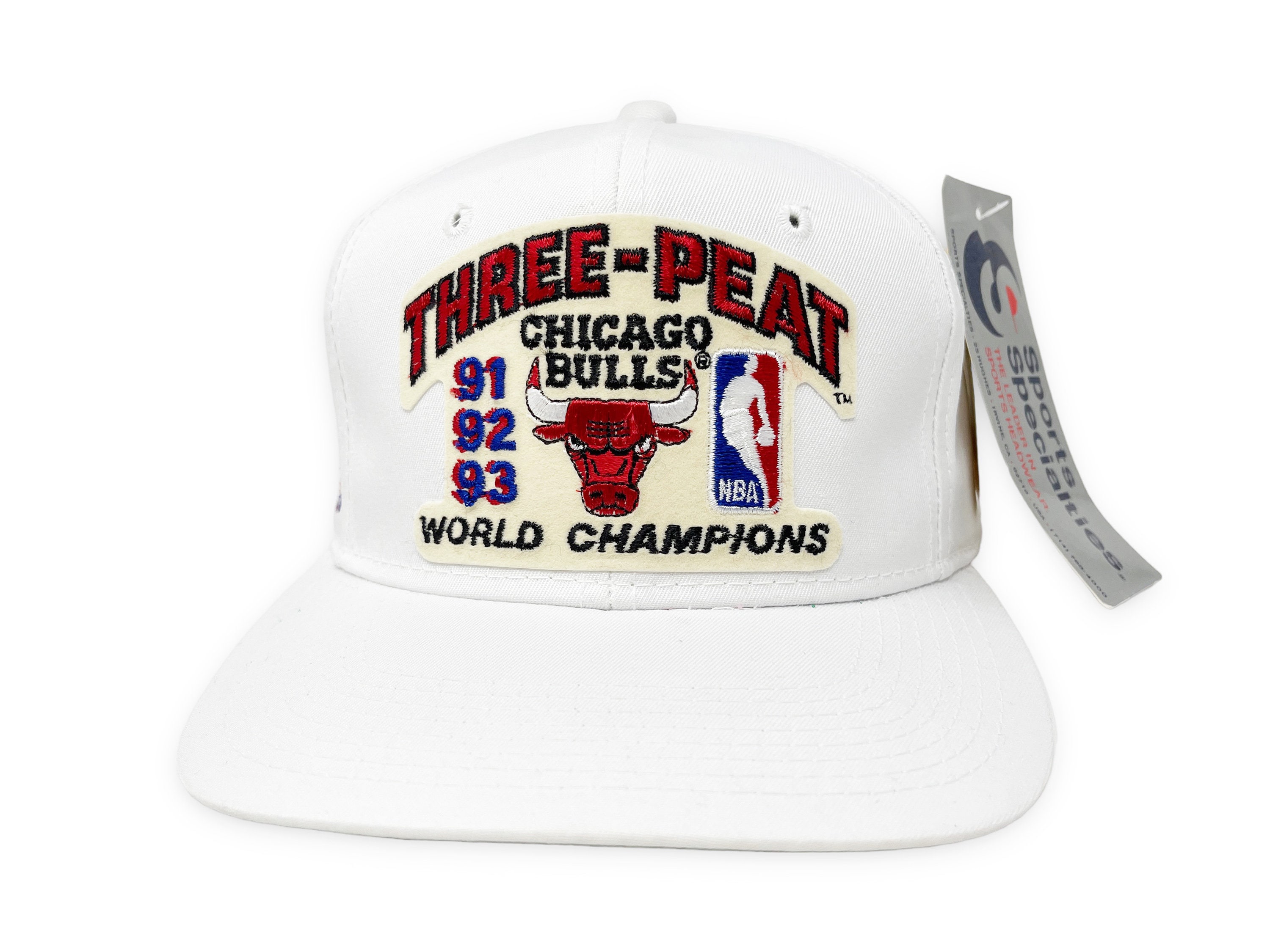 Vintage Starter 1996 Chicago Bulls NBA World Champions Champs Snapback Hat