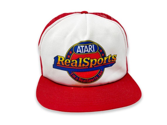 Vintage Atari Realsports Hat 80s 