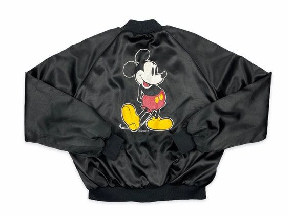 Vintage Mickey Mouse Bomber Jacket 90s 