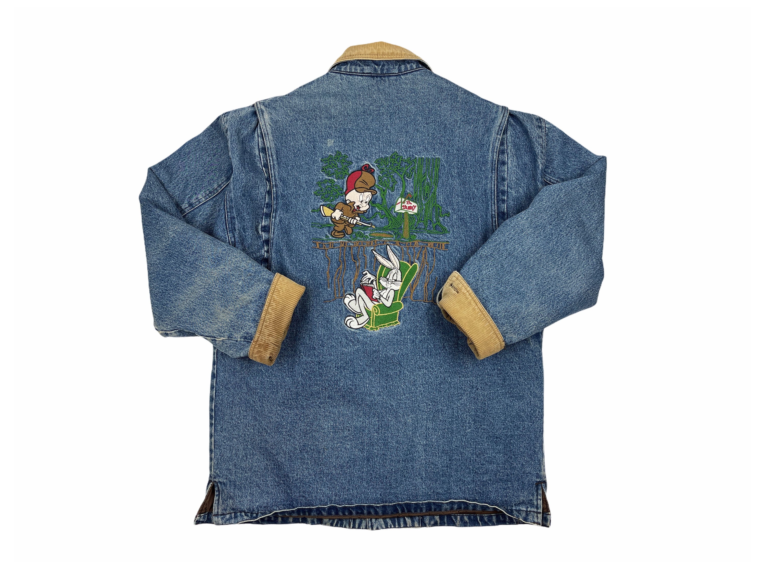 Bugs Bunny Embroidery Baseball Jacket – Free From Label