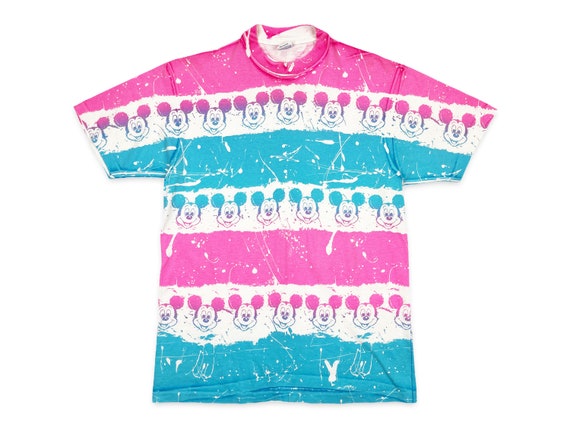 Vintage Mickey Mouse Shirt Tie Dye 