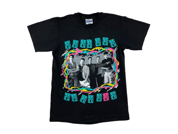 Vintage New Kids on the Block Shirt 80s NKOTB Boyband Tour V16 | Etsy