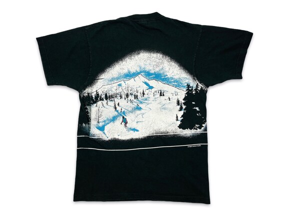 Vintage Skiing Shirt Vail Colorado 80s V7 - image 2