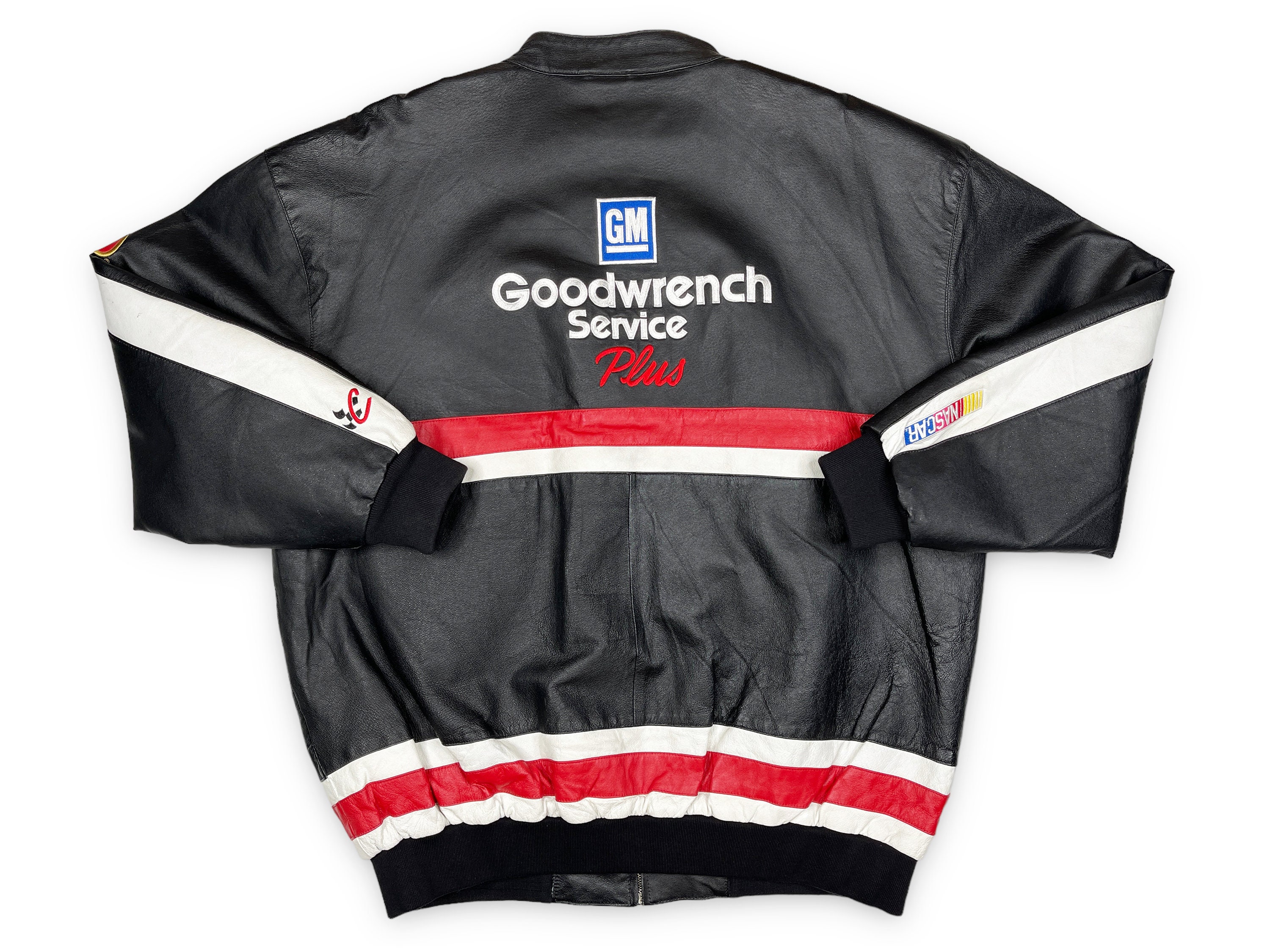 Dale earnhardt sr goodwrench shop leather jacket
