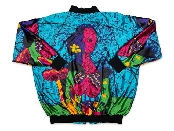 Vintage Picasso Bomber Jacket 
