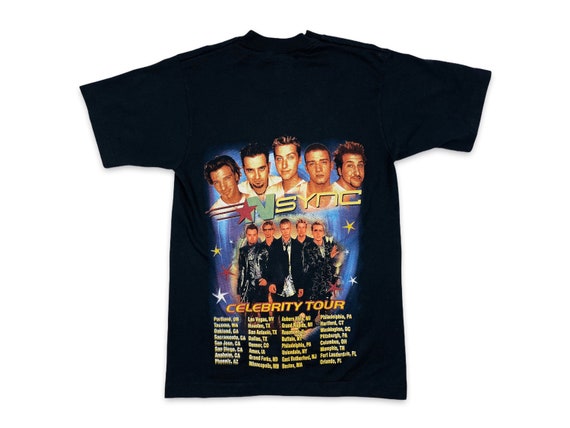 ビンテージ 90年代 初期 NSYNC 両面プリント Tシャツ バンドT ビンテージ 90年代 初期 NSYNC 両面プリント Tシャツ バンドT