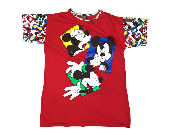 Vintage Mickey Mouse Shirt 90s Disney V11 | Etsy
