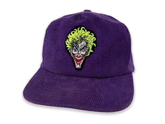 Joker Hat 80s Strapback Corduroy Cap 