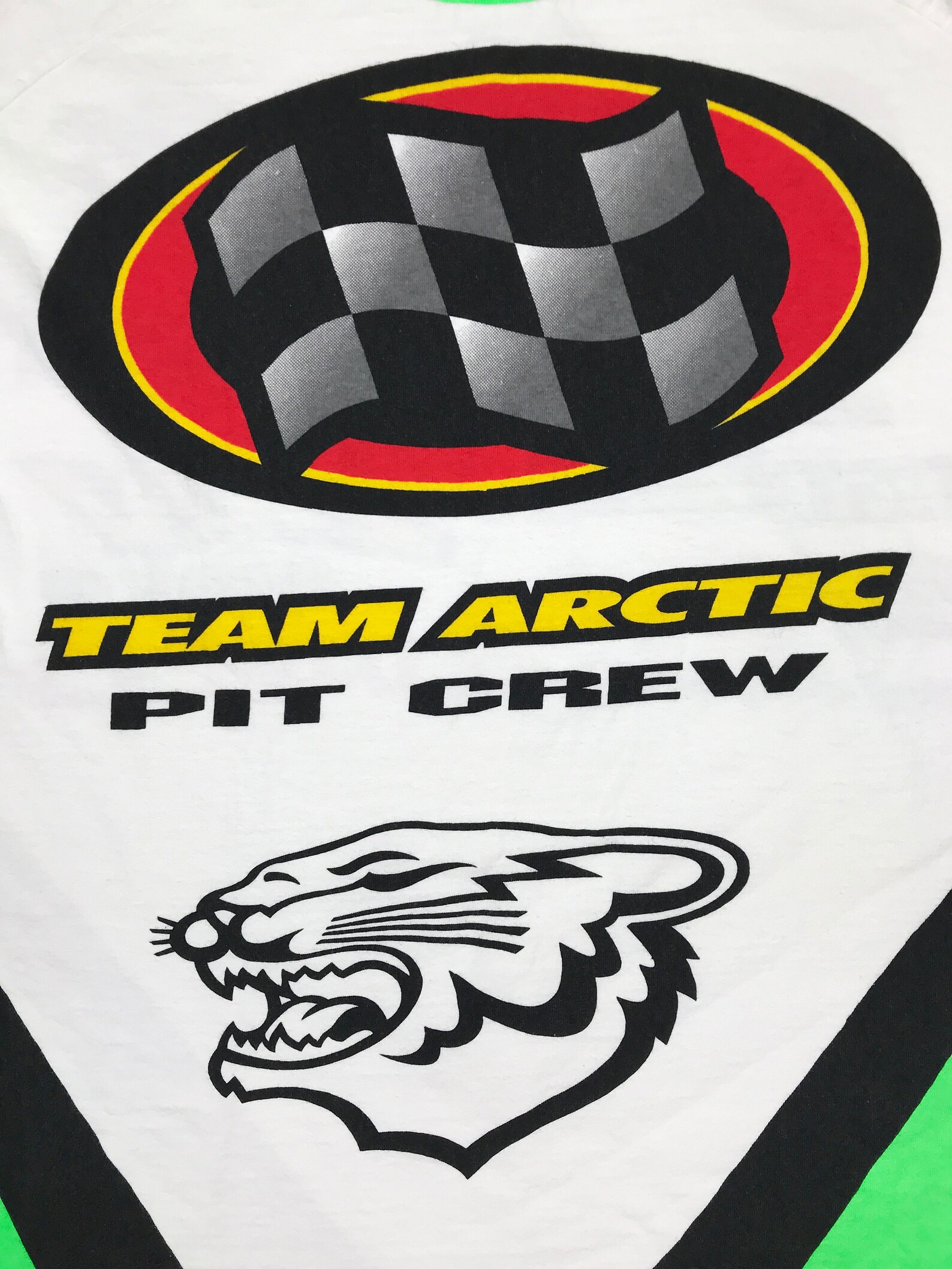 Vintage Arctic Cat Shirt 90s Snowmobile Racing Pit Crew Etsy