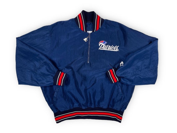 Vintage patriots windbreaker sale