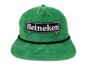 Vintage 90s Heineken Beer Snapback Faded Hat | eBay