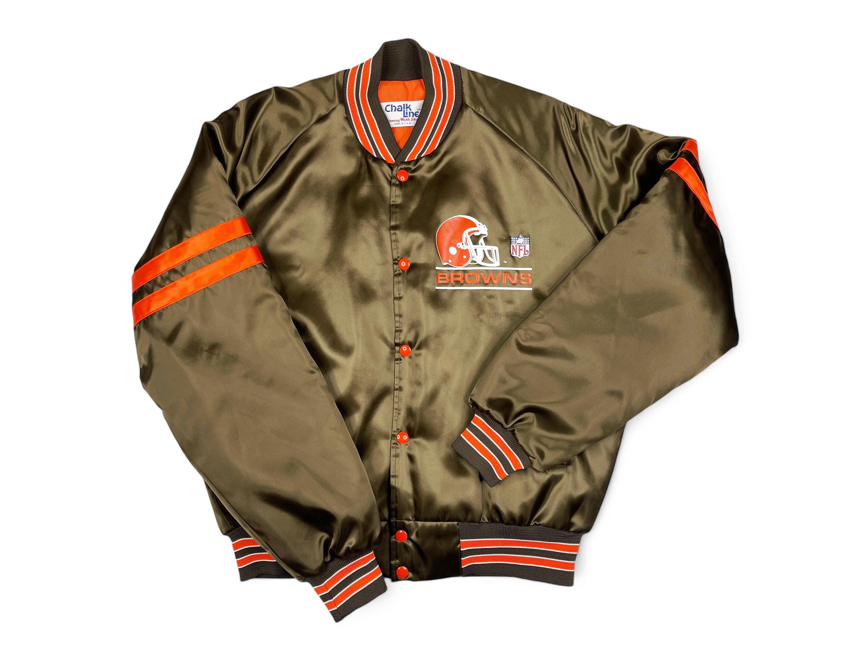 Chalk Line Jacket Cleveland Browns - Etsy Chalk Line Jacket Cleveland Browns - Etsy