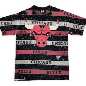 あ*み様 激レア‼️90s Chicago Bulls SALEM NBA 総柄 古着 90年代 SALEM SPORTSWEAR NBA CHICAGO BULLS シカゴ ブルズ