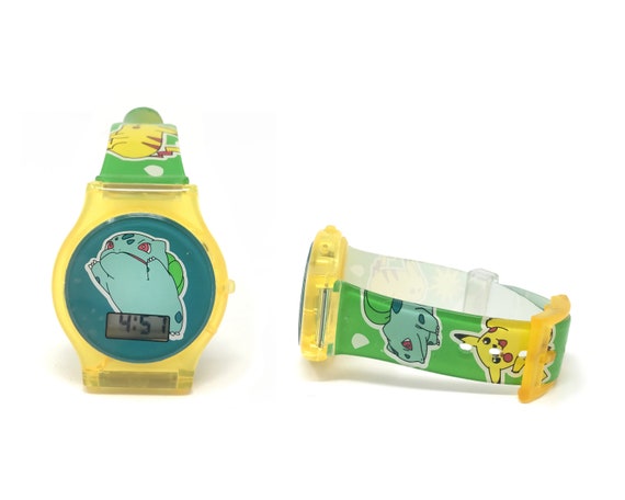pokemon digital wrist watch