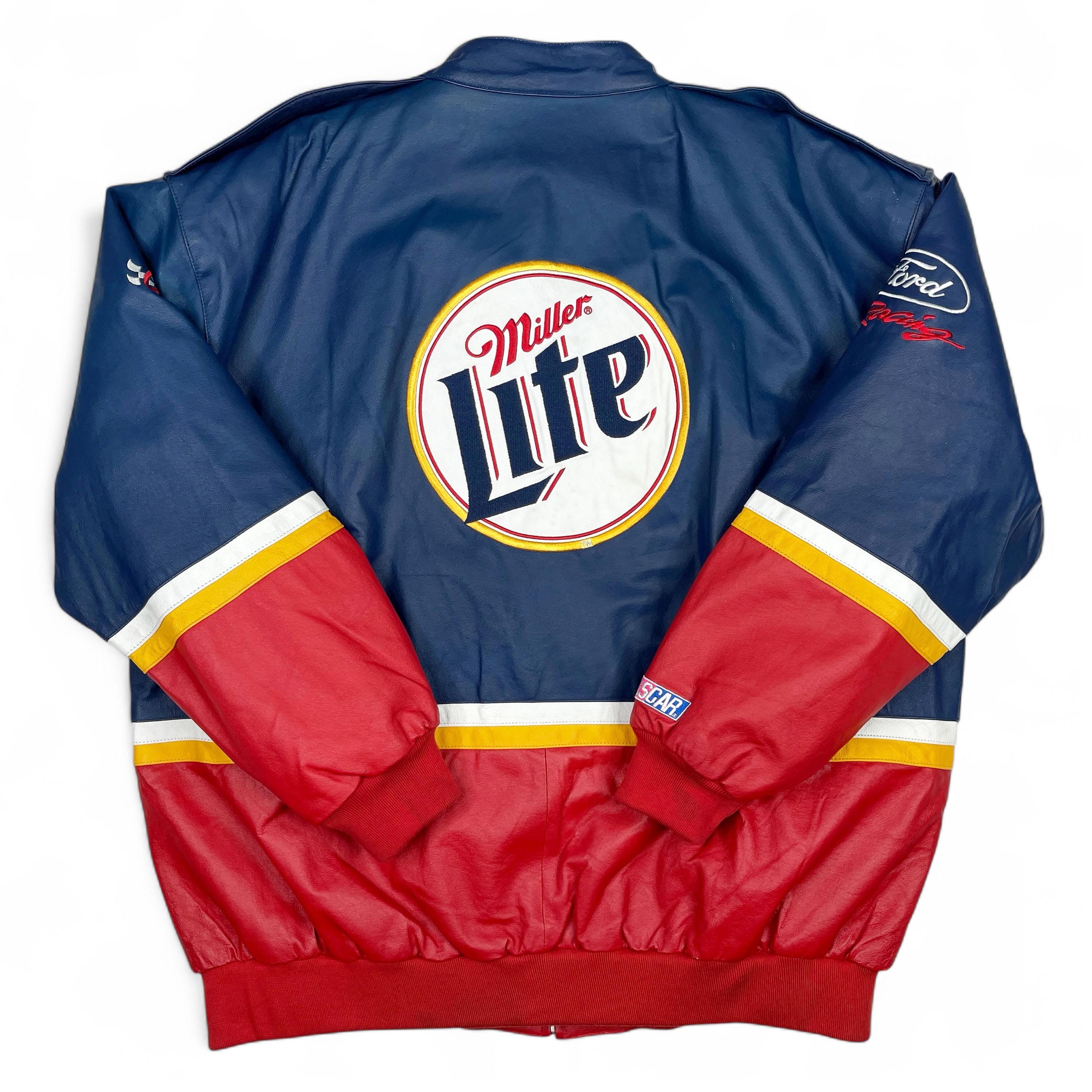 【新品未使用】miller lite レーシングジャケット　ナイロン　XXL メンズ 【新品未使用】miller lite レーシングジャケット ナイロン XXL