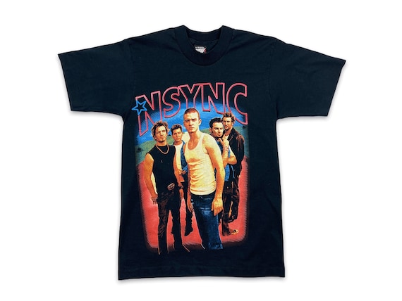ビンテージ ９０年代 初期 NSYNC 両面プリント Tシャツ バンドT ビンテージ 90年代 初期 NSYNC 両面プリント Tシャツ バンドT