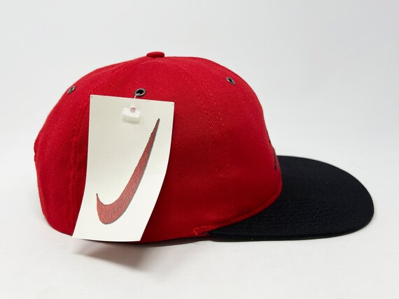 Vintage Nike Air Jordan Hat 90s Snapback Cap Jump… - image 5