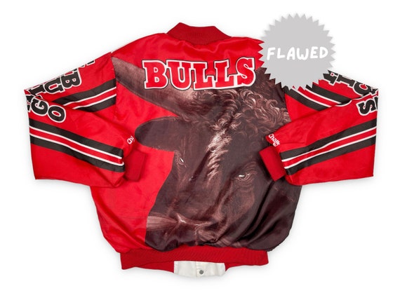 Vintage Chicago Bulls Chalk Line Jacket 90s NBA M… - image 1