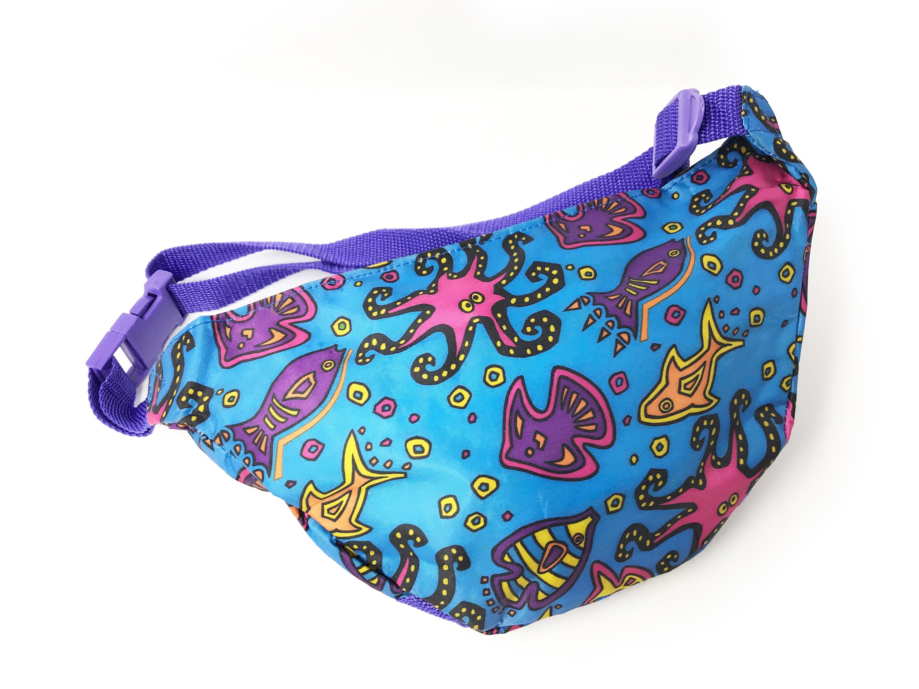 Vintage Fish Fanny Pack 90s Bum Bag Aquarium Festival C6 Etsy