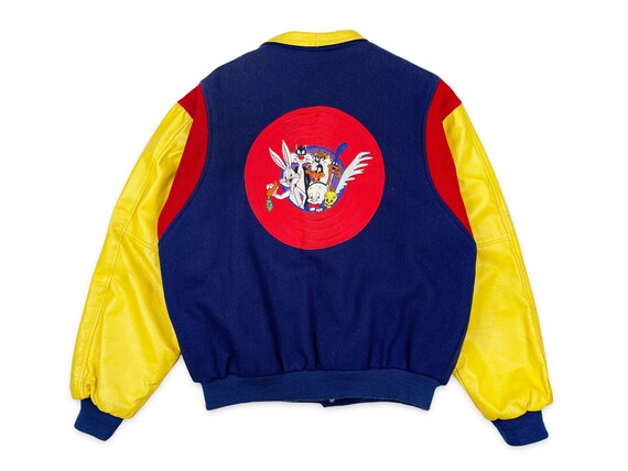 Vintage Looney Tunes Leather Jacket 
