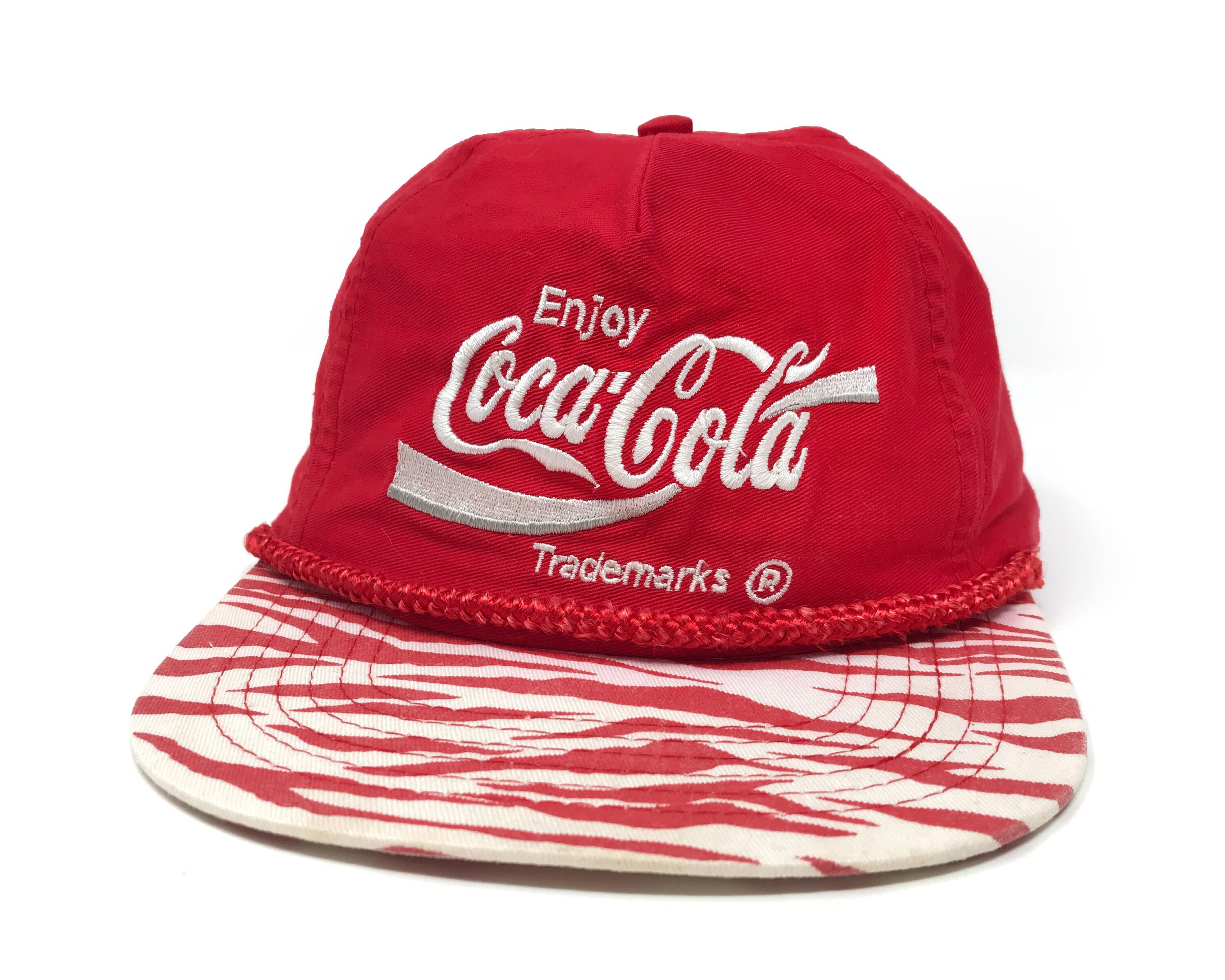 Vintage Coca Cola Hat 90s Snapback Cap 