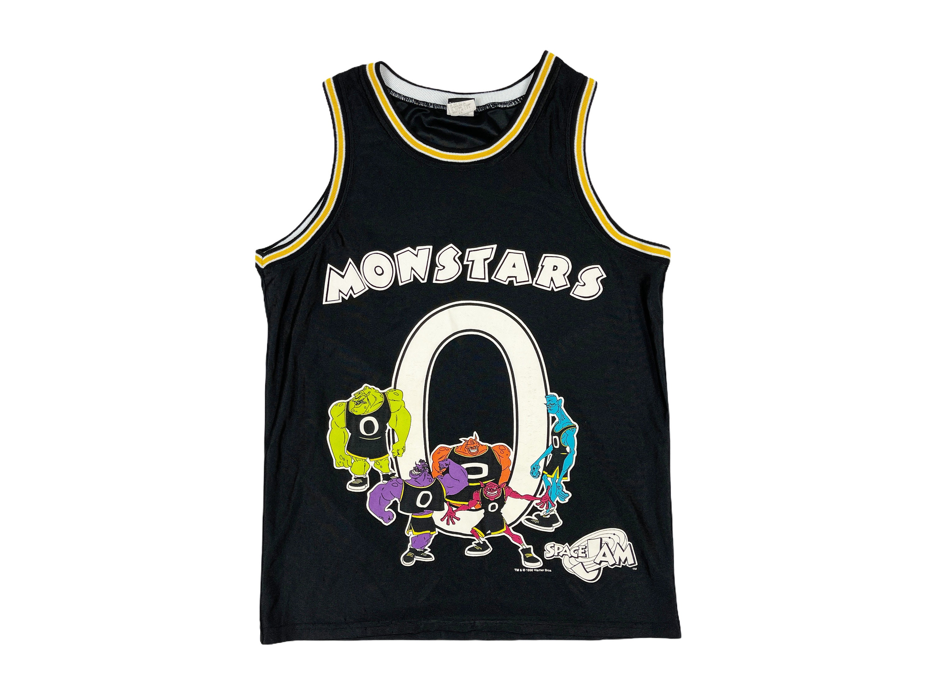 Vintage #0 MONSTARS Tune Squad Space Jam Jersey 14-16 – XL3