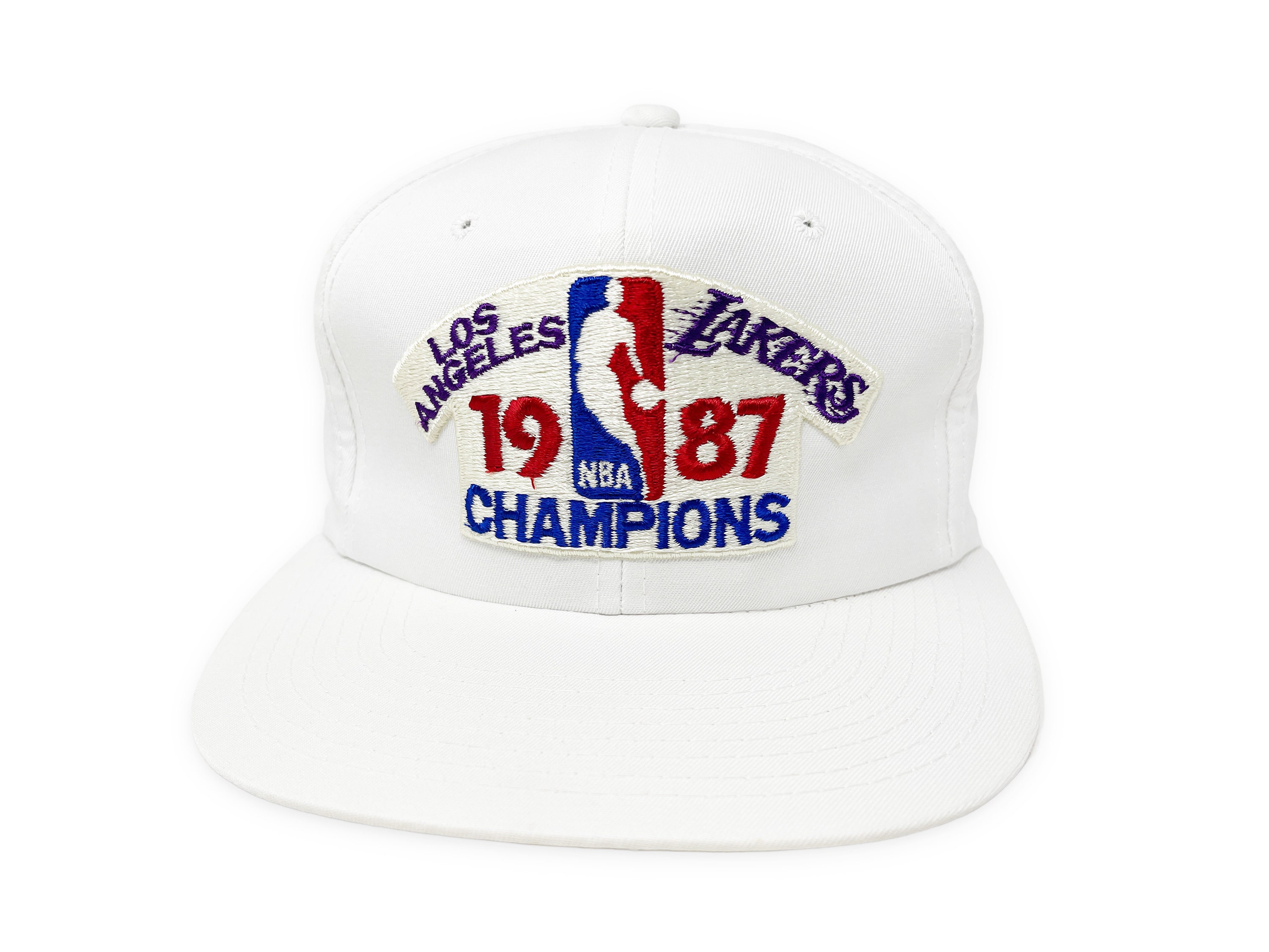 Vintage 1987-88 Los Angeles Lakers Back-to-Back Champions Snapback