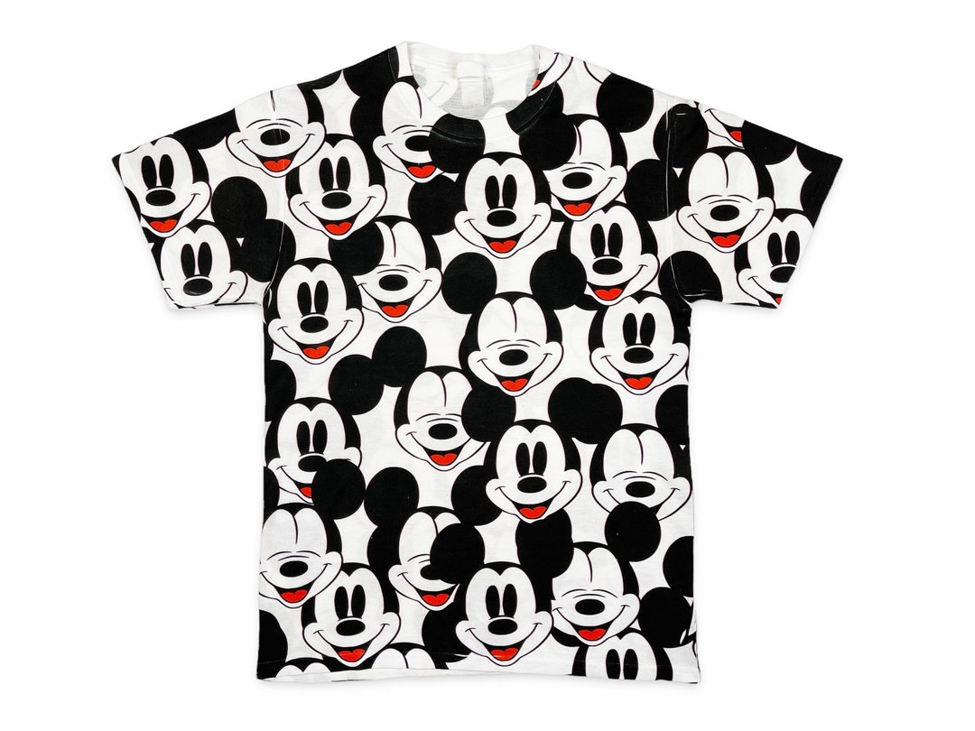 90s Shadow Mickey 見せびらかし Original Tee シャドーミッキーT