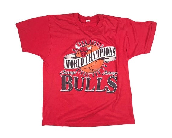 Mitchell and Ness Chicago Bulls The 1991 NBA Finals Champions retro shirt -  Limotees