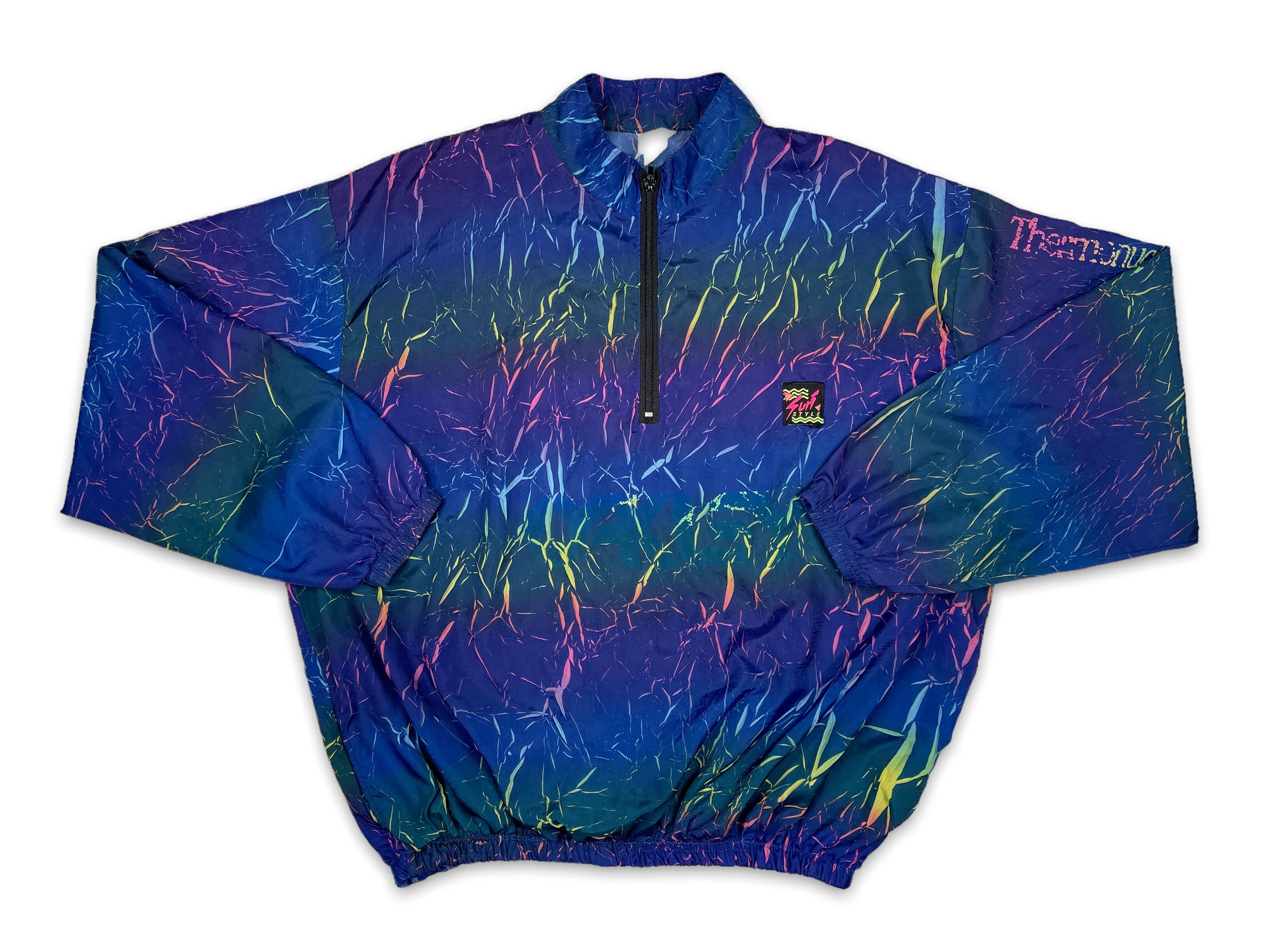 Mens 90s shop windbreaker suit
