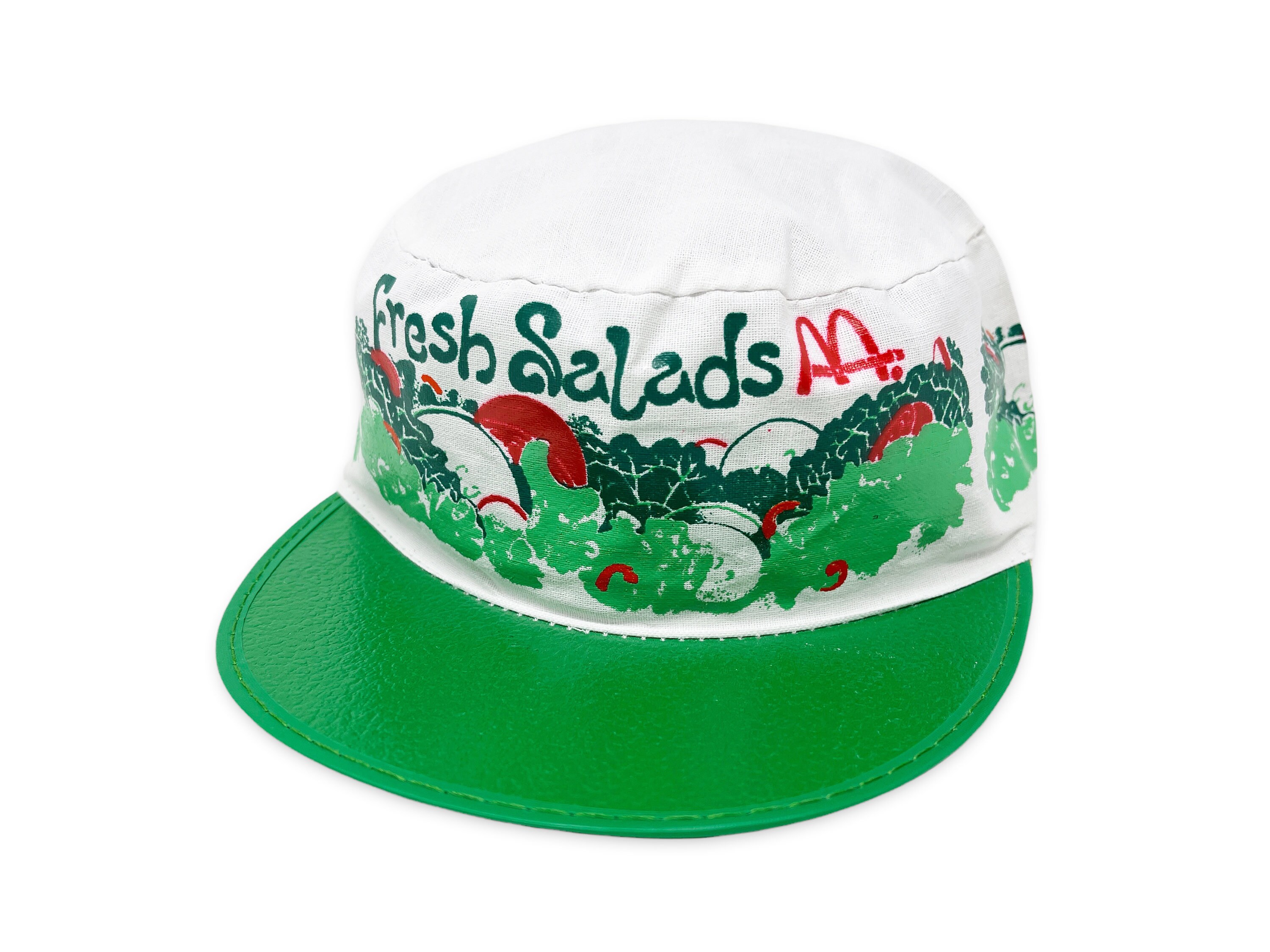 Vintage Mcdonalds Hat 80s Painters Cap 