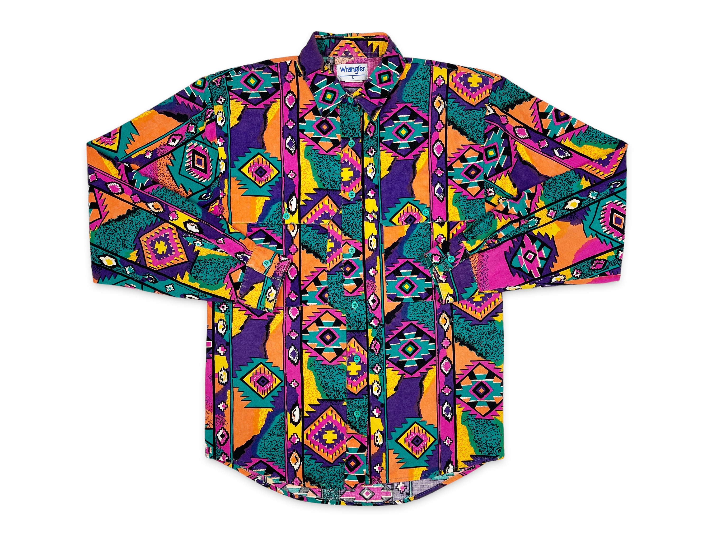 90s Wrangler Western Shirt (XL) – Major League Thrifts