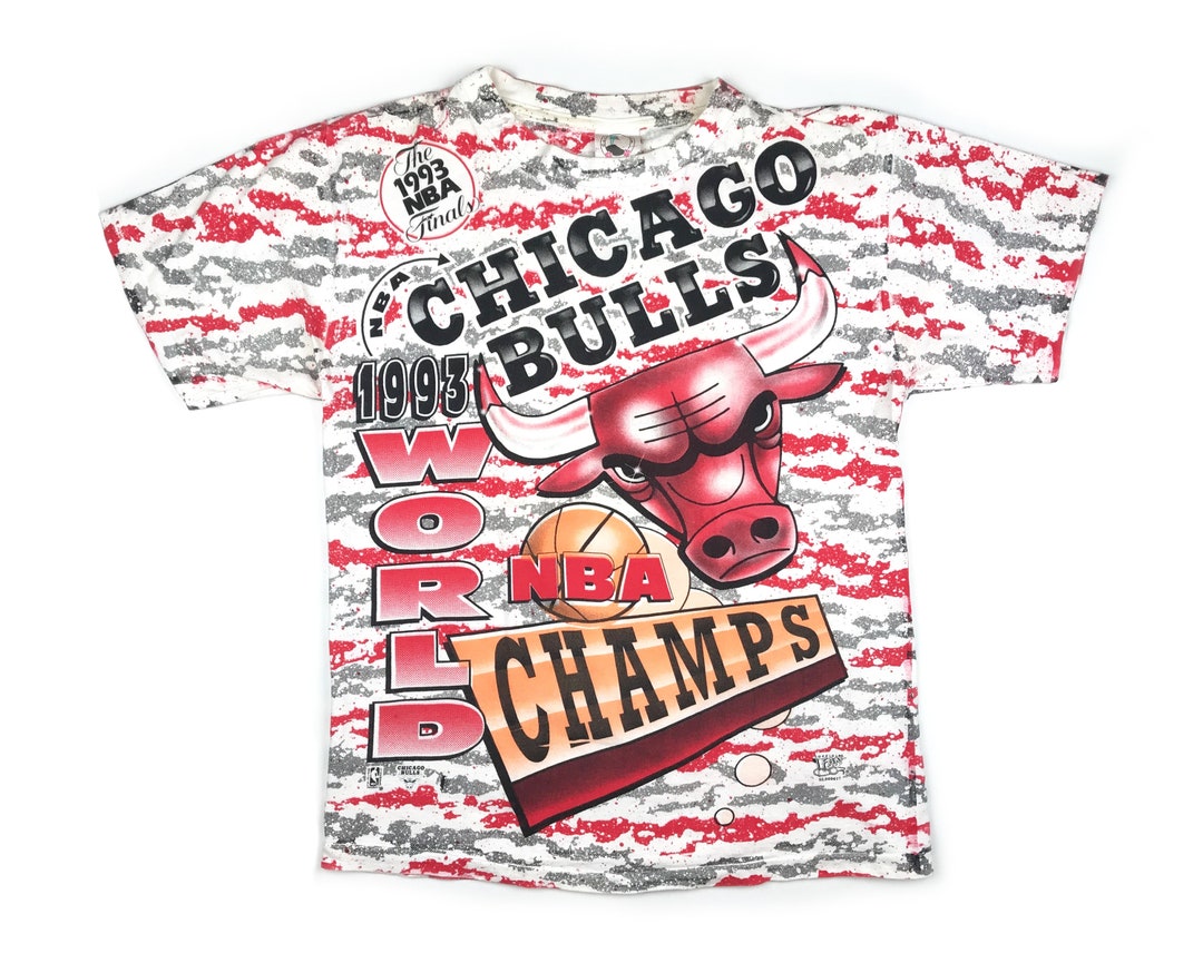 Chicago Bulls 1991 Nba Champions Caricature Shirt - High-Quality