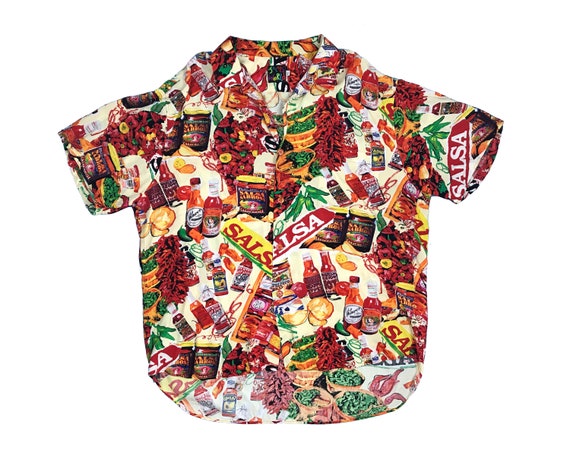 Vintage Jams World Hawaiian Shirt Salsa All Over P