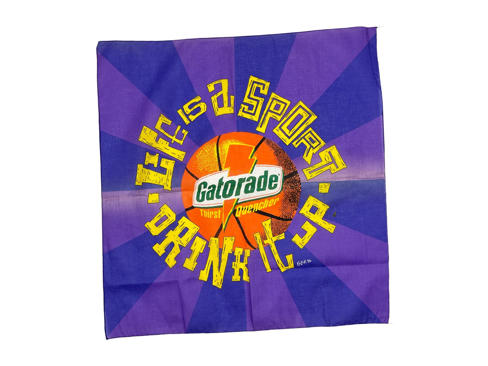 Jahrgang Gatorade Bandana 90er Jahre Deadstock Frank Kozik ...