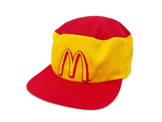 Vintage Mcdonalds Hat Snapback 80s Cap 