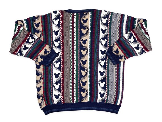 Vintage Mickey Mouse Sweater 90s Coogi Style Disney G3 - Etsy