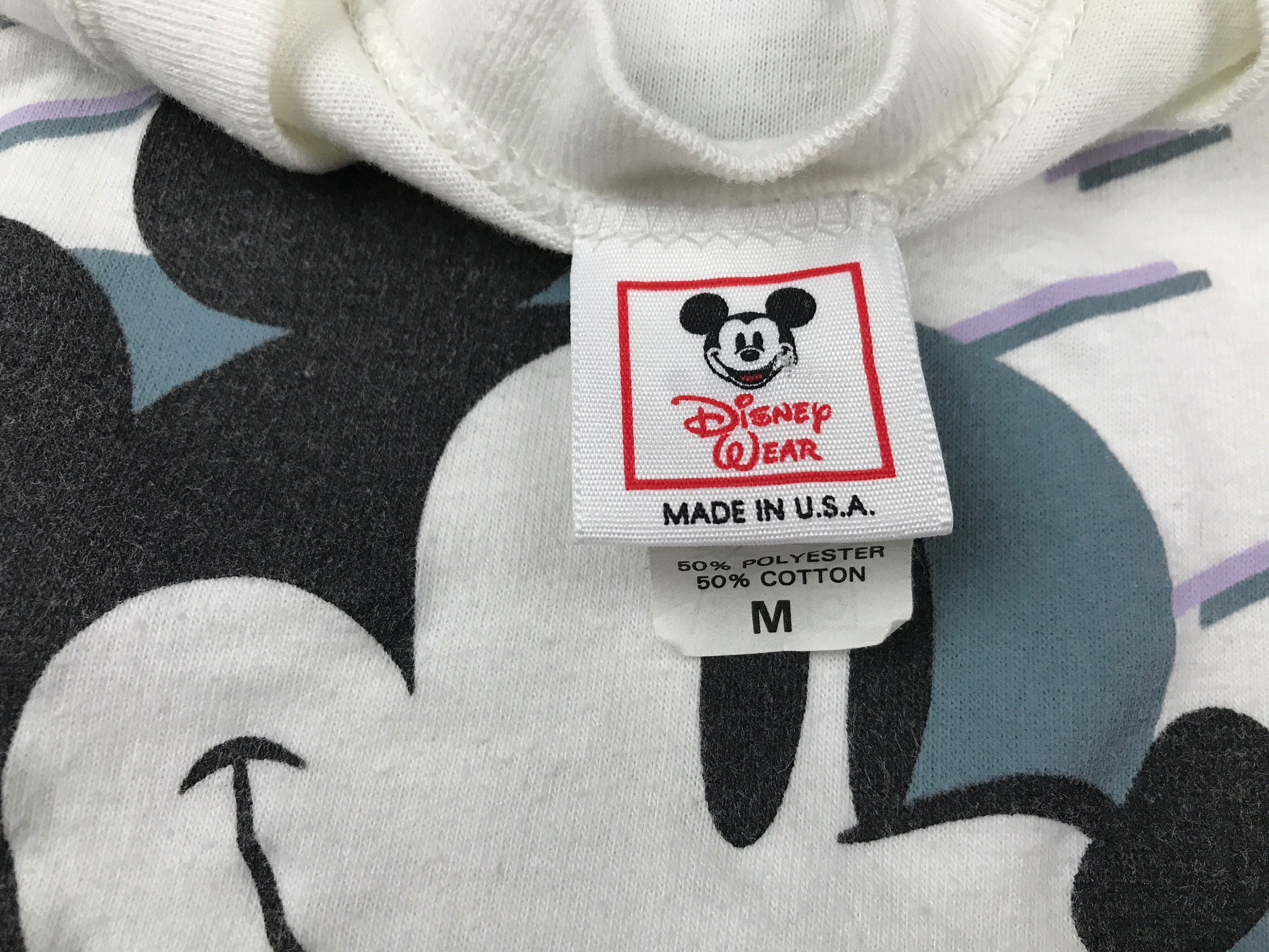 Vintage Mickey Mouse Shirt 90s Long Sleeve Disney V4 | Etsy