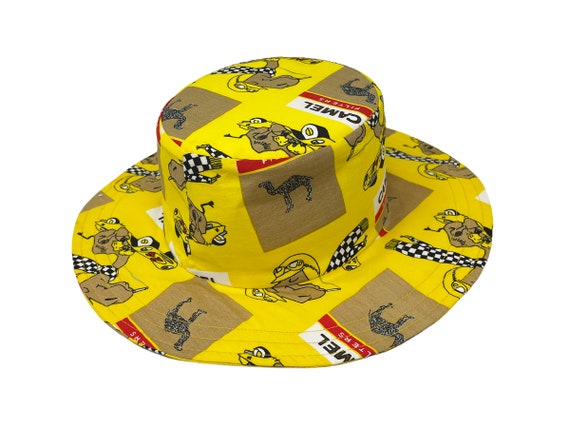 Vintage Camel Racing Sun Hat All Over Print Beach