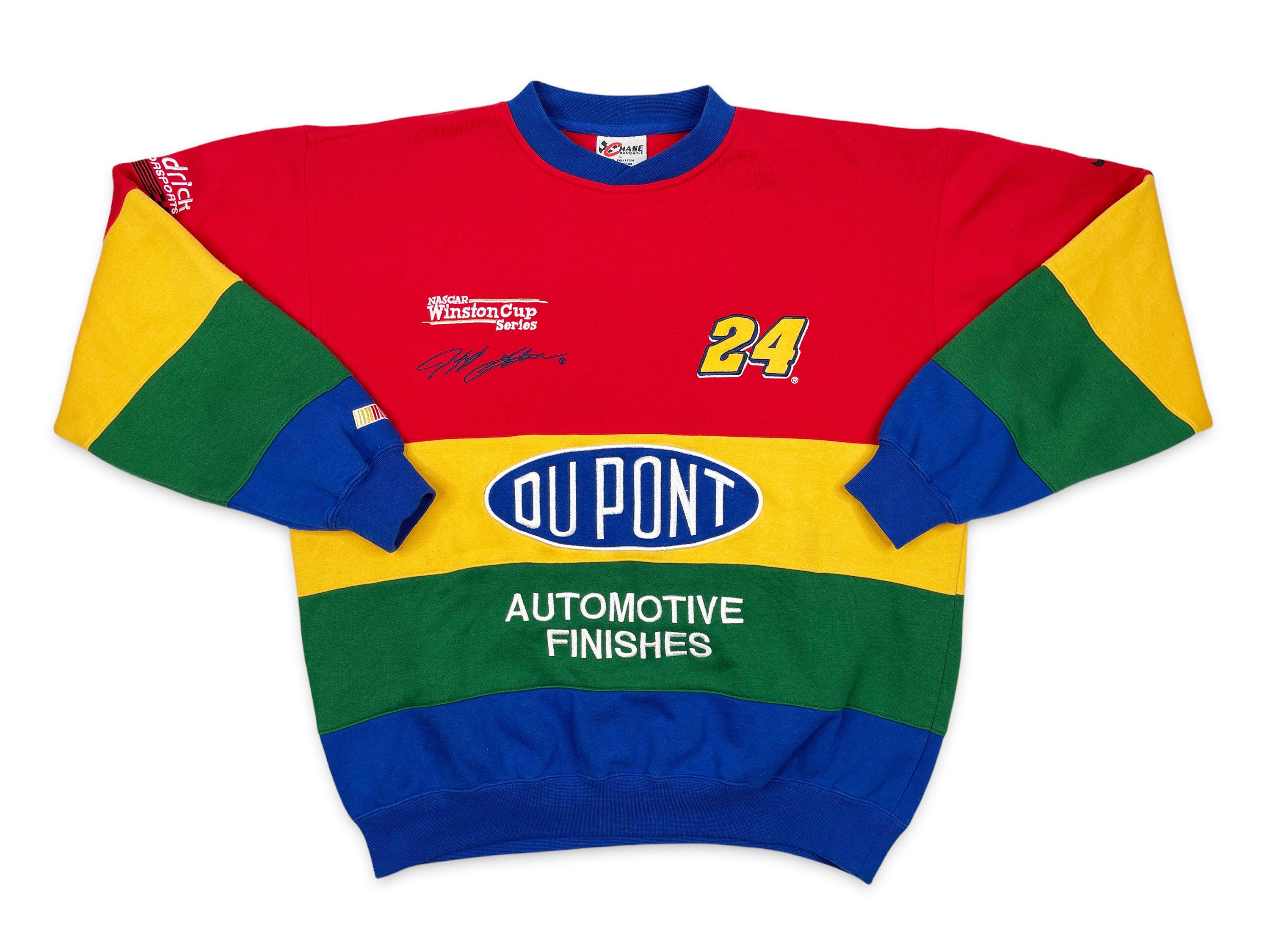 Vintage Jeff Gordon Crewneck Sweatshirt NASCAR Dupont 90s - Etsy Denmark