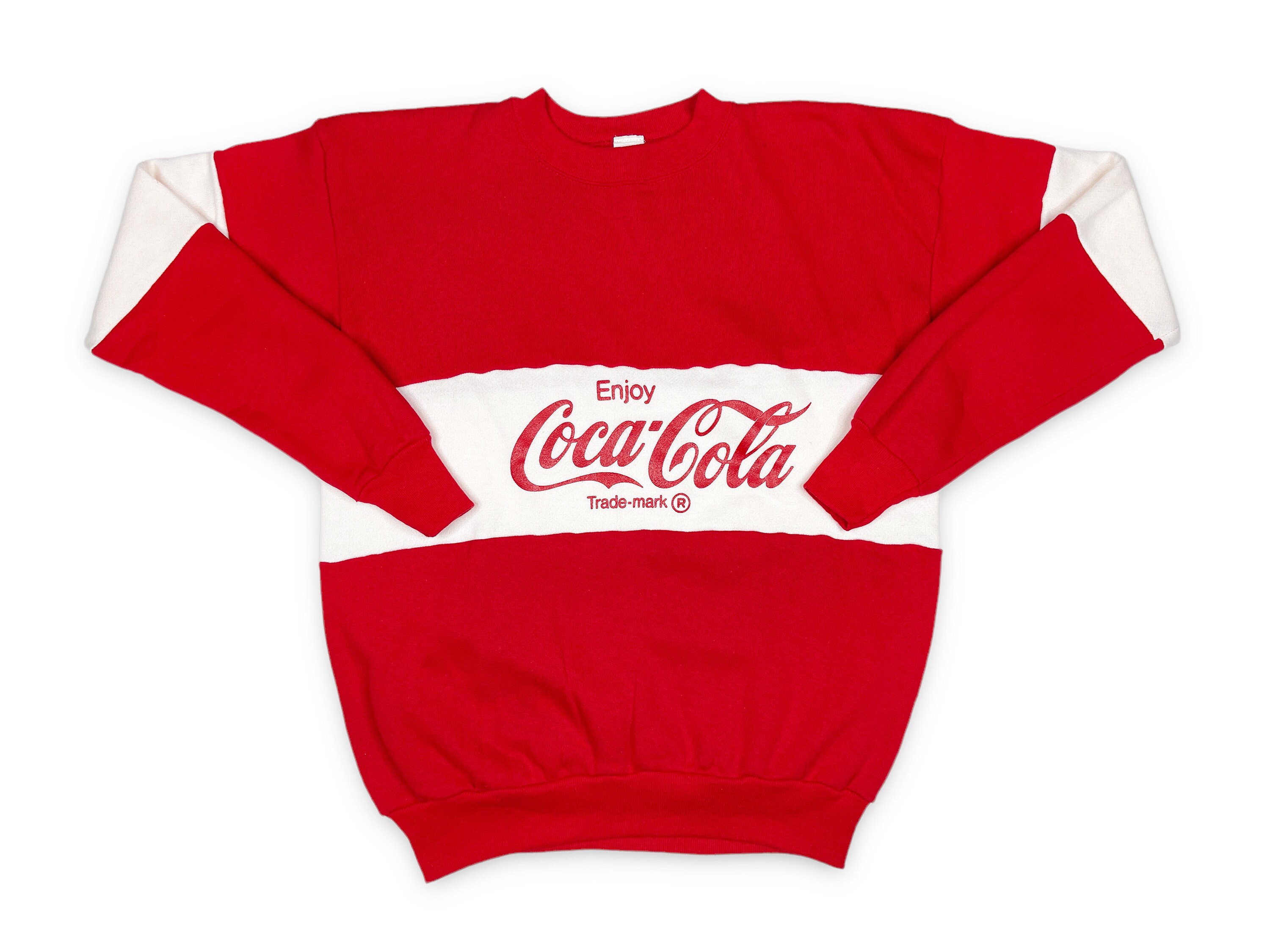 Coca cola sweatshirt 80s sale