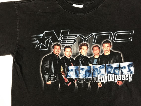 nsync popodyssey tour shirt