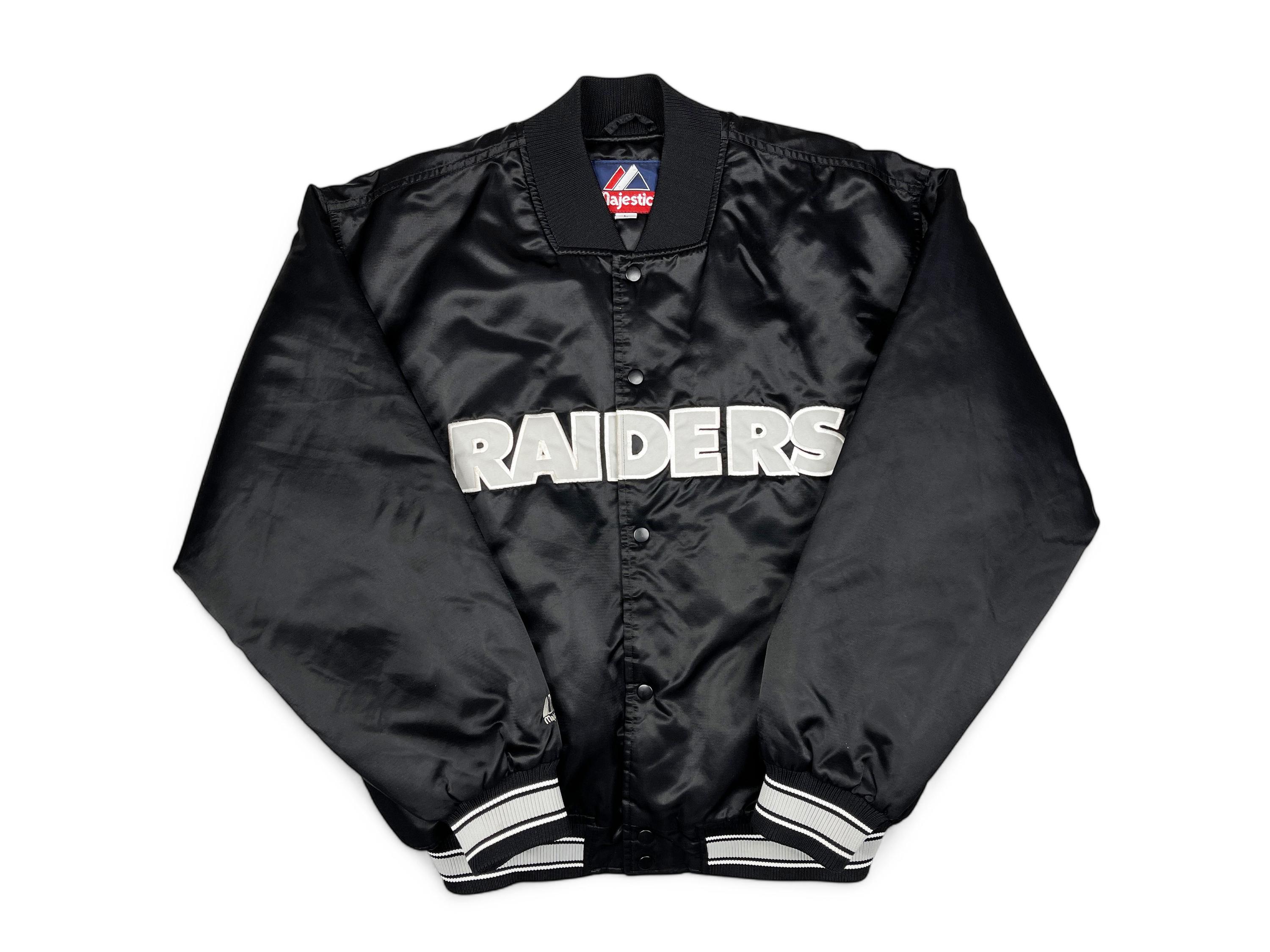 90s Raiders Jacket - Etsy 90s Raiders Jacket - Etsy