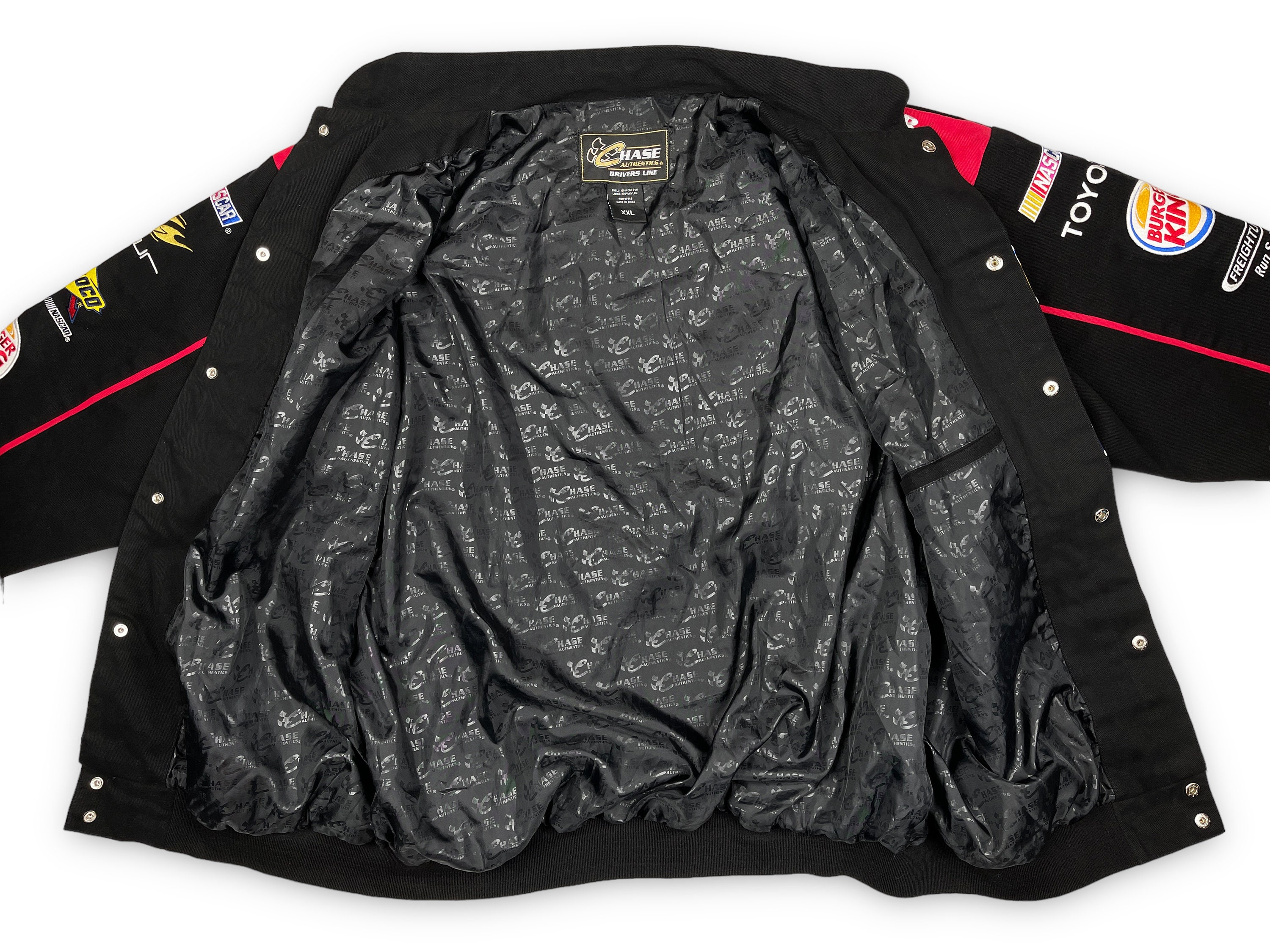 Vintage Burger King Racing Jacket NASCAR 00s David Reutimann R4 Etsy