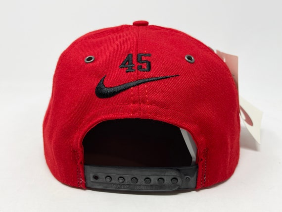 Vintage Nike Air Jordan Hat 90s Snapback Cap Jump… - image 4