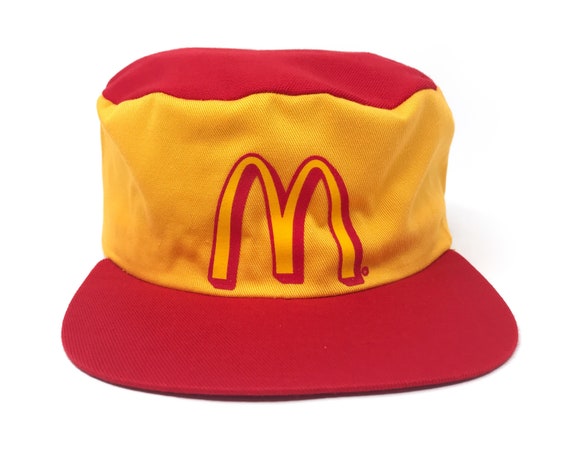 Vintage Mcdonalds Hat Snapback 80s Cap 